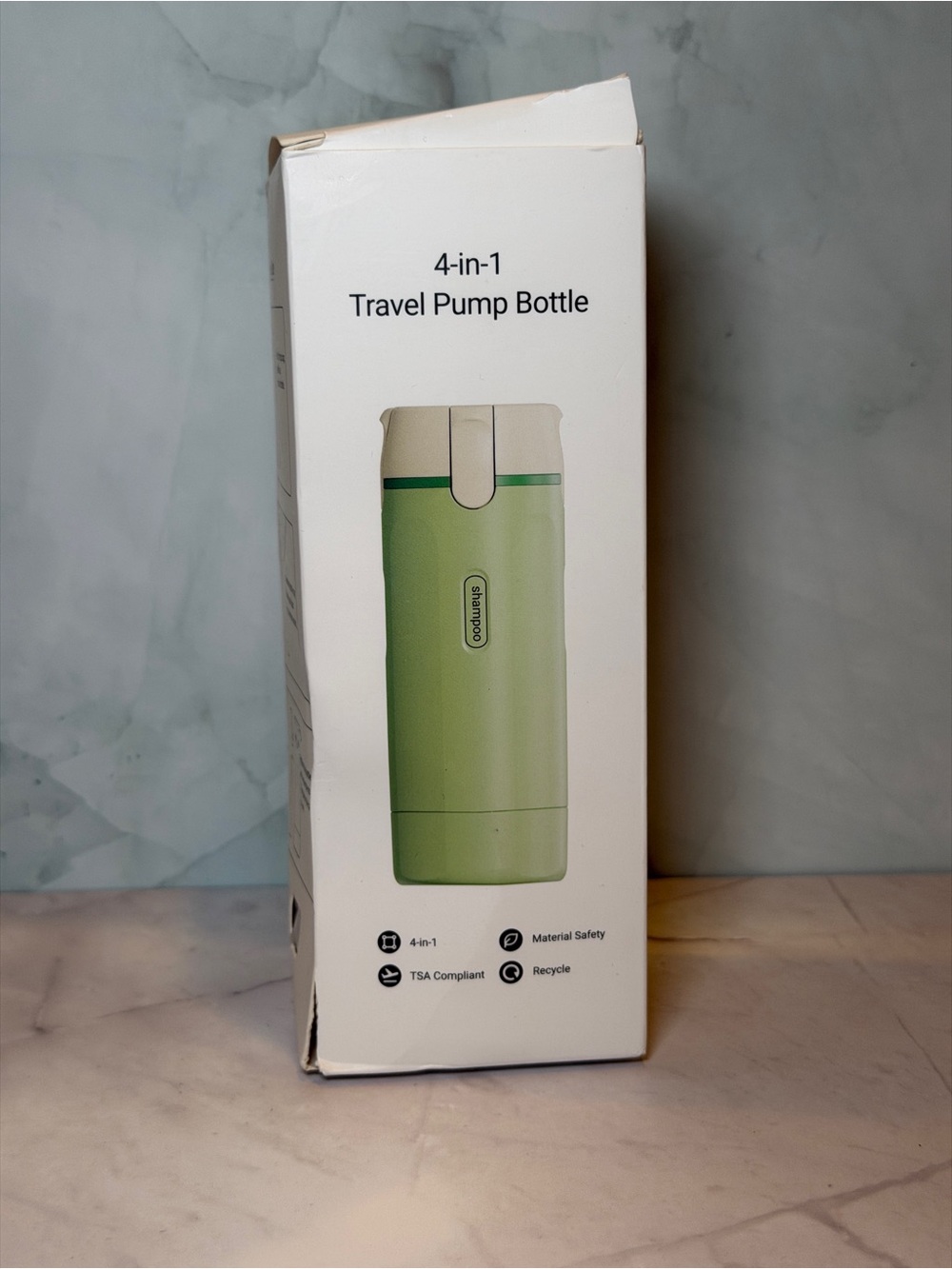 4-in-1 Travel Pump Bottle - Green